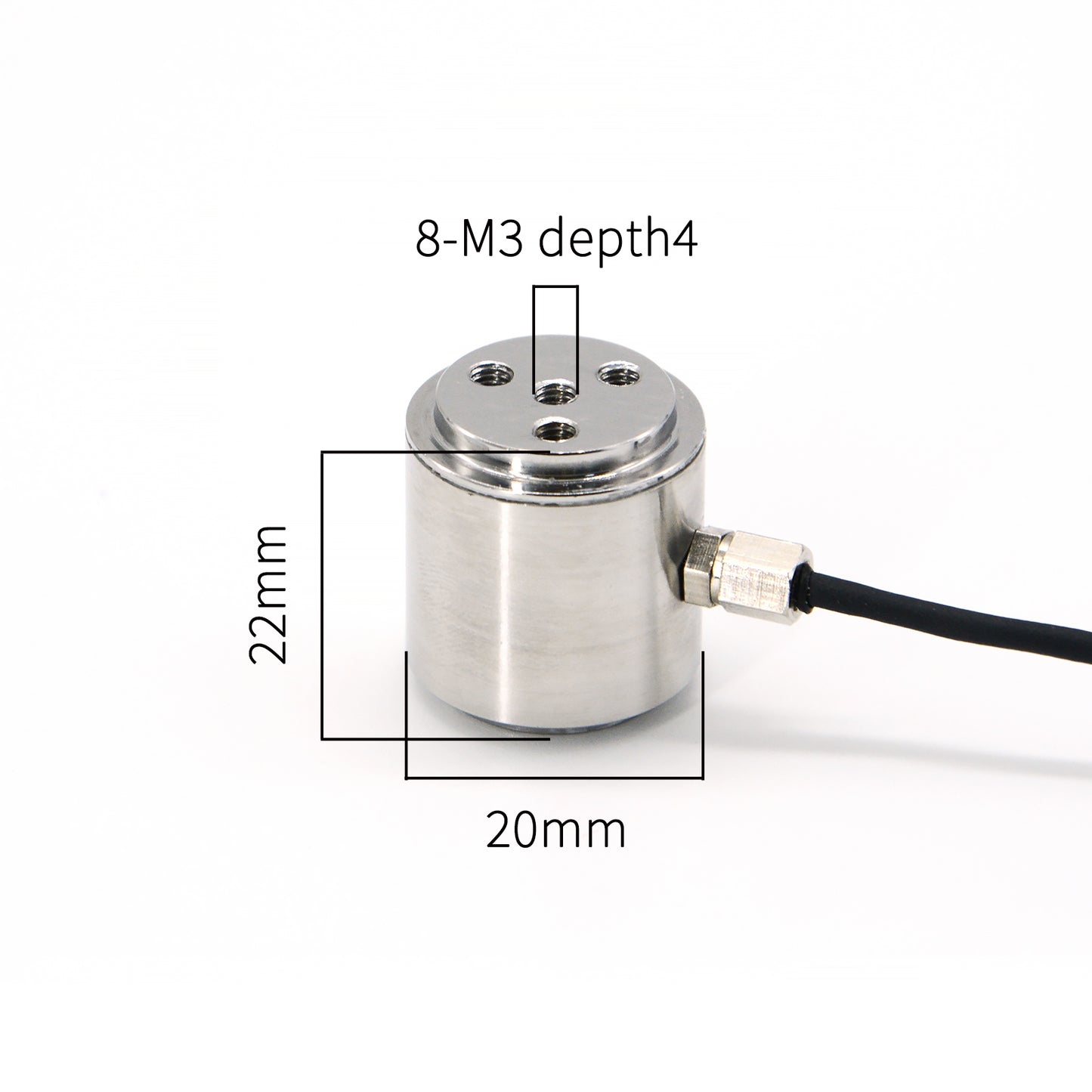 Minor Column Bellows Type Load Cell Sensor 22mm*20mm - A7M11