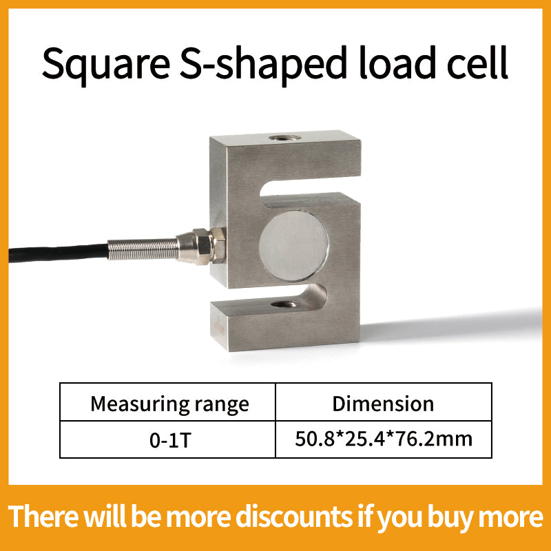 S Type strain gauge compression load cell