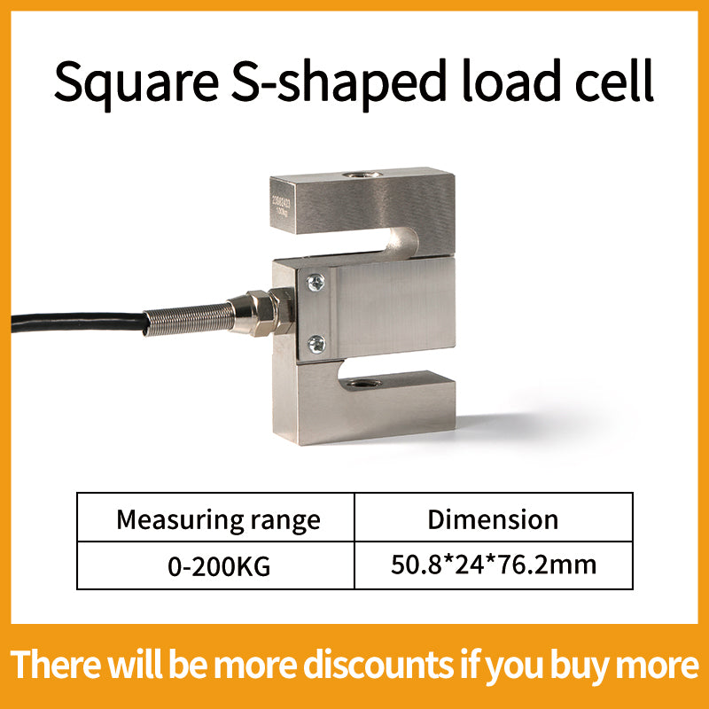 S Type strain gauge compression load cell