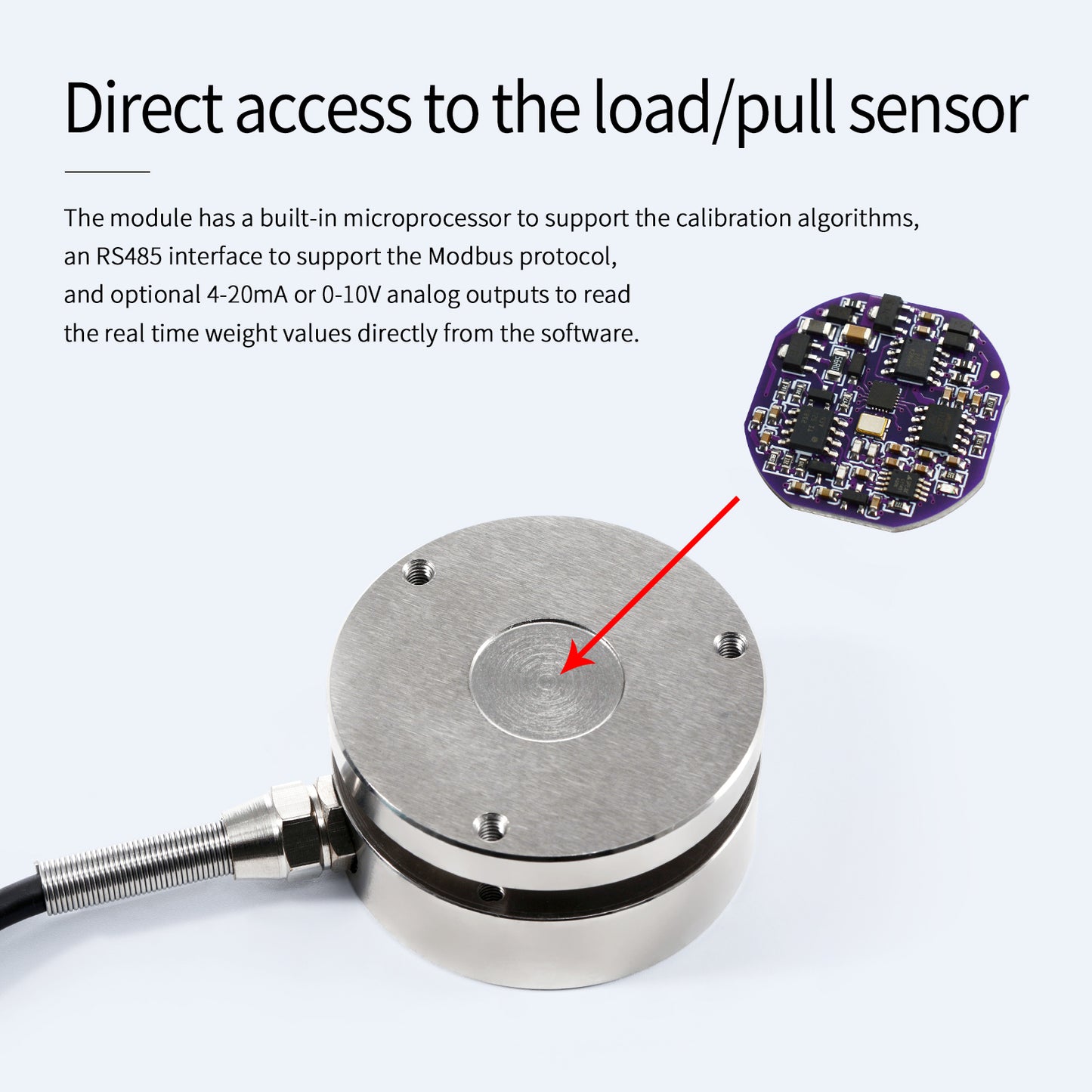 C2YF03- load cell internal transmitter /RS485 communication/analog output