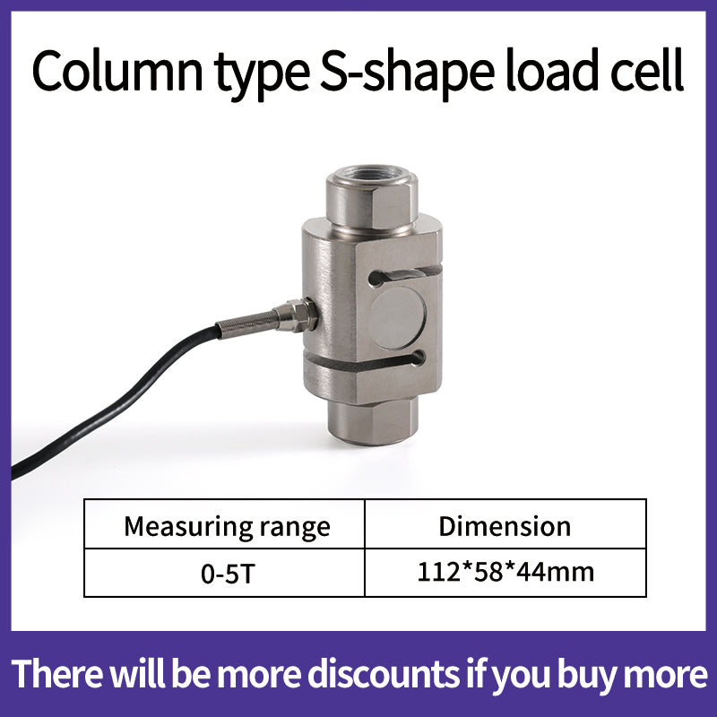 Column S Type Load Cell Test Tension Compression - A1S2