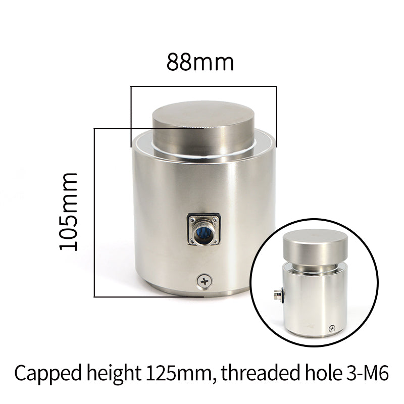 Column Bellows Type Load Cell Weight Sensor Range 5T-100T - A8F7