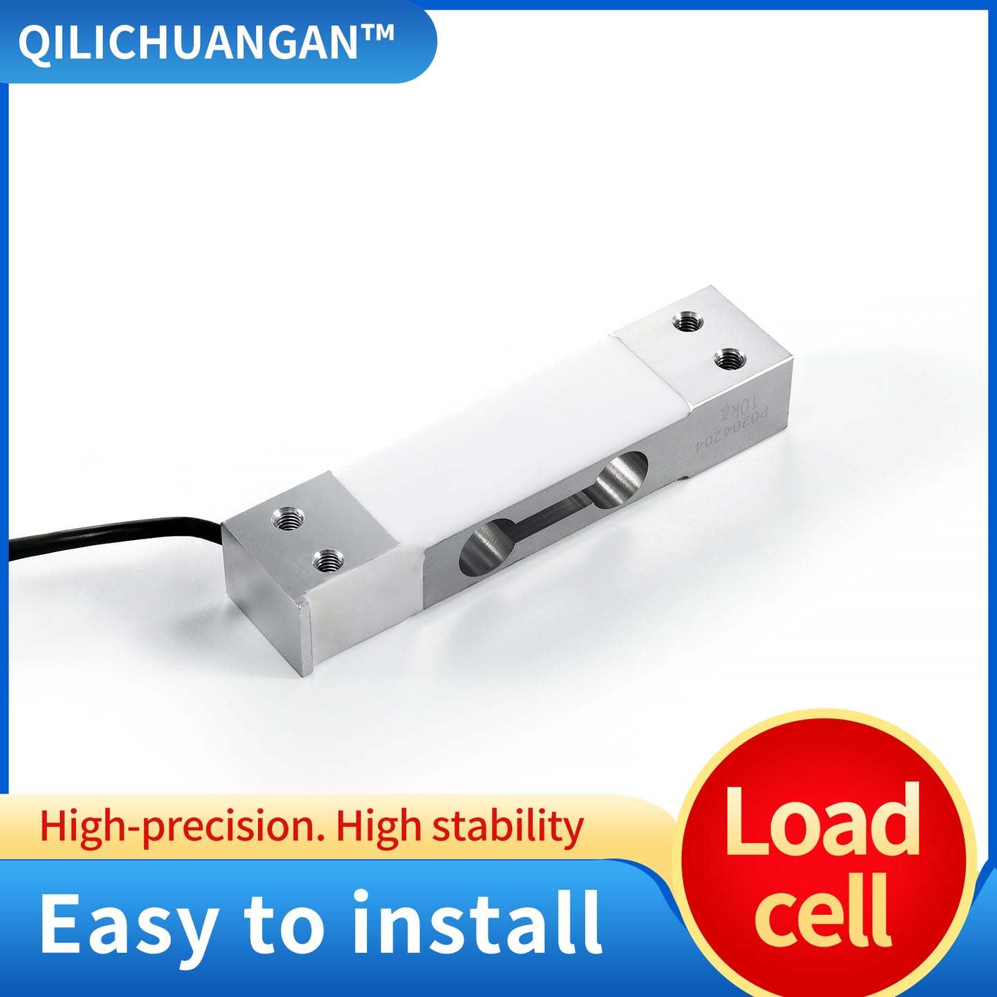 Beam Type Load Cell Scale Sensor Range 6-80KG 130mm*30mm*22mm - A6L1
