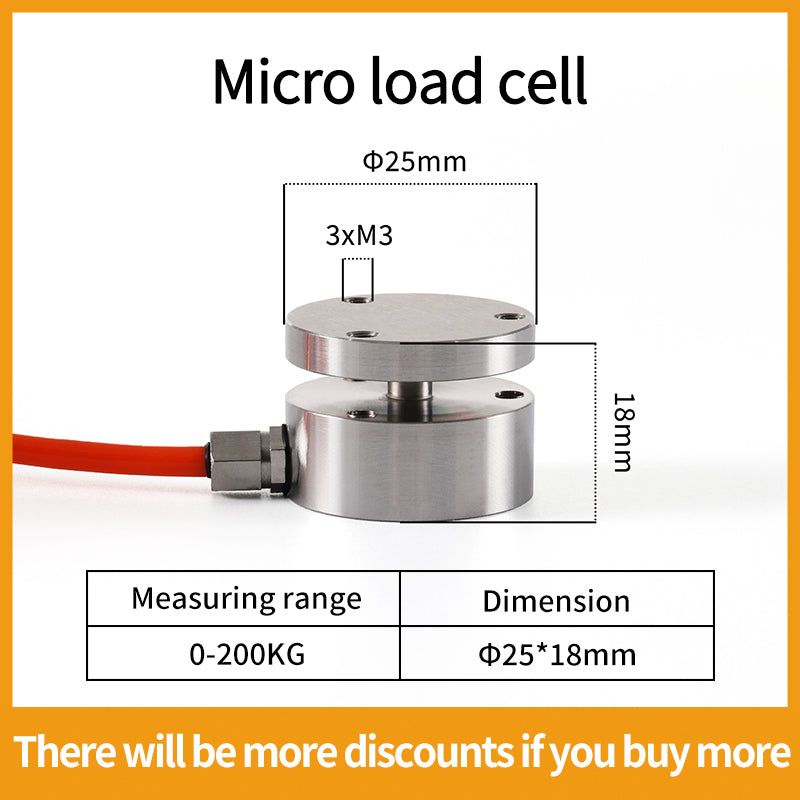 miniature load cell Type Sensor Range 20-2000kg