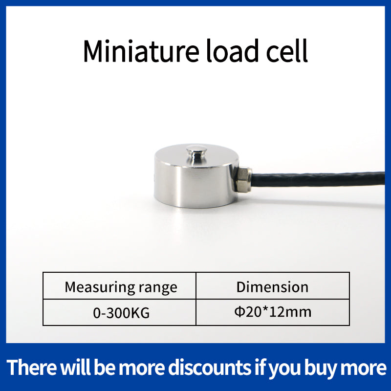 Mini Load Cell Sensor Range 5kg-500kg Φ20mm*12mm - A7M4