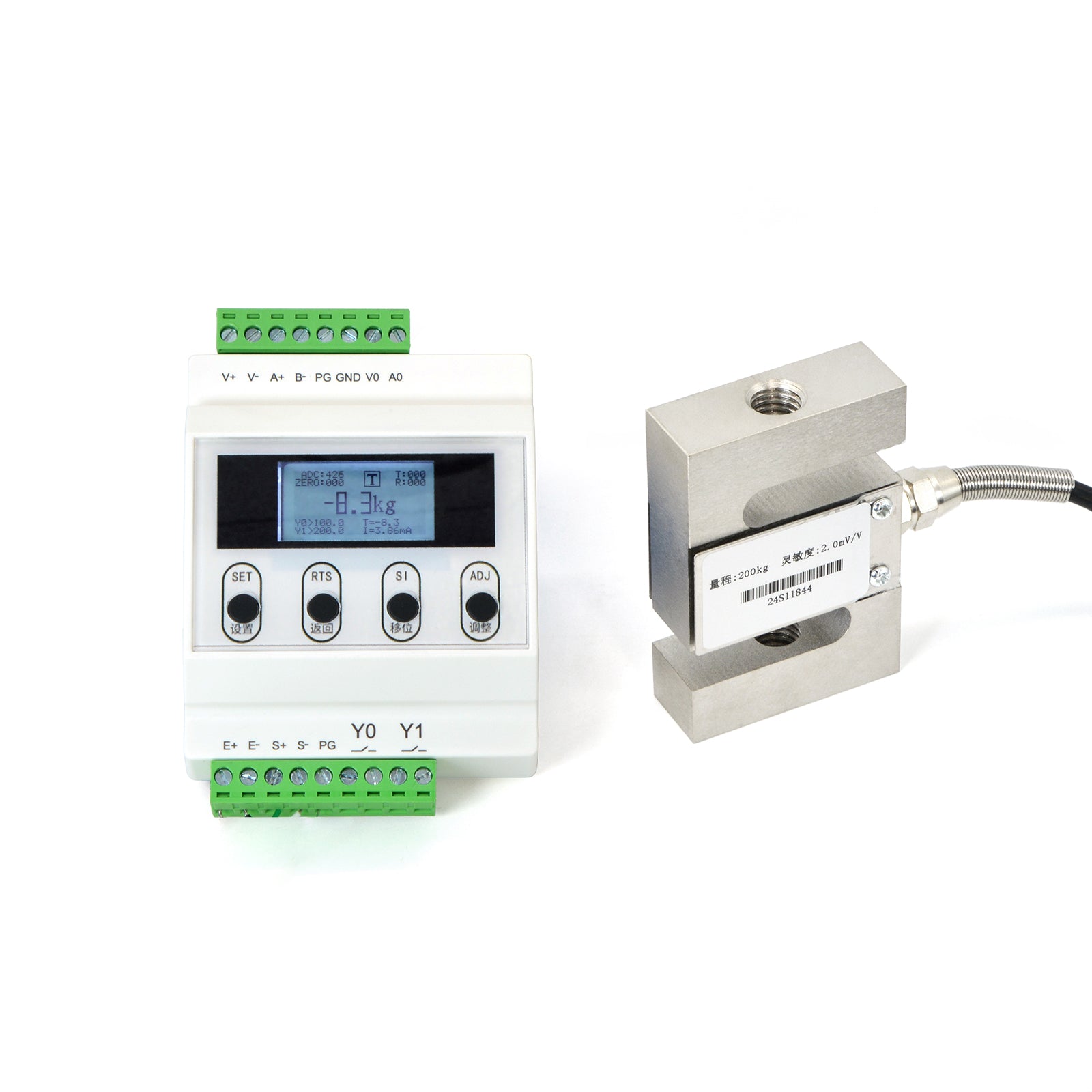 QLFS-S Load Cell + QLST converter RS485 Modbus – 蚌埠启力传感系统工程有限公司