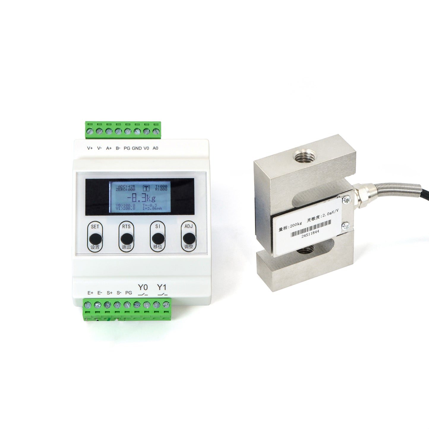 QLFS-S Load Cell + QLST converter RS485 Modbus
