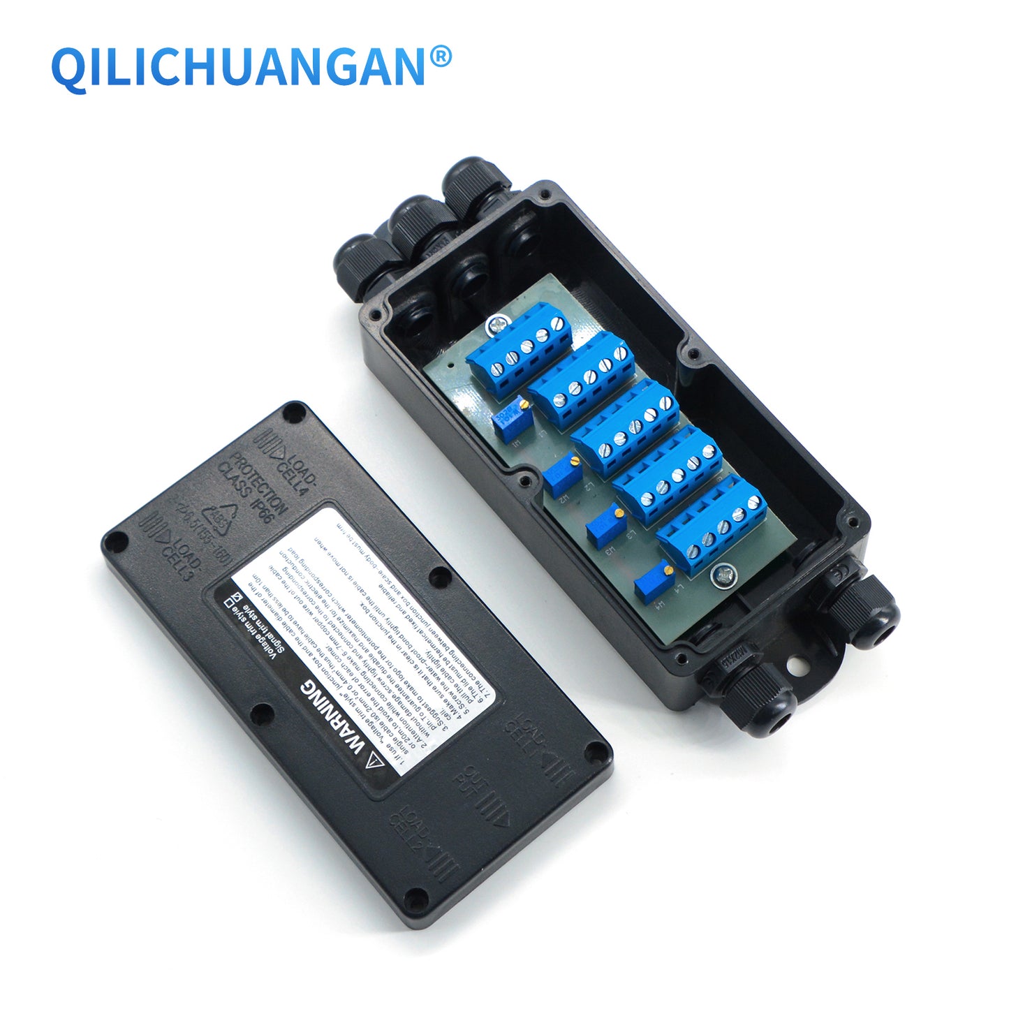 PVC - 4-in-1 Plastic Load Cell Junction Box