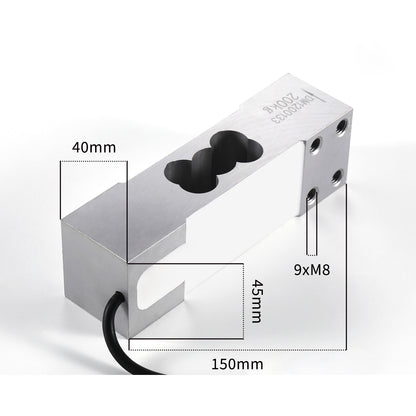 A6L2 - Beam Type Load Cell Scale Sensor Range 100-350KG -150mm*40mm*35mm