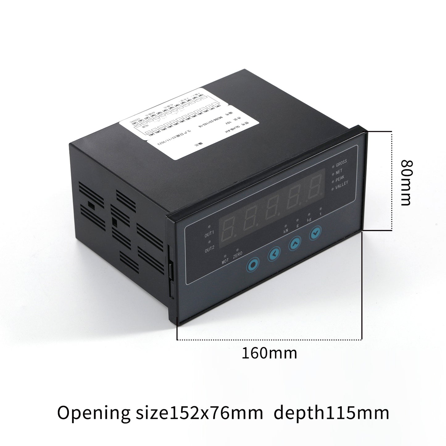 B1A1 - Load Cell Sensor Display with Dual Relay Sets