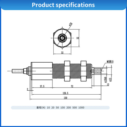 Tension Sensor Single Axial Diameter - A4Z3