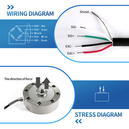 Load Cells for tanks spoke Type Sensors Range 50-2000kg