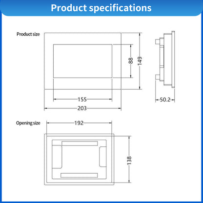 Weighing Sensor Touch Display