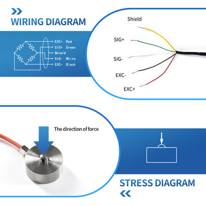 Mini Point Load Cell Sensor Range 5kg-700kg -A1M4