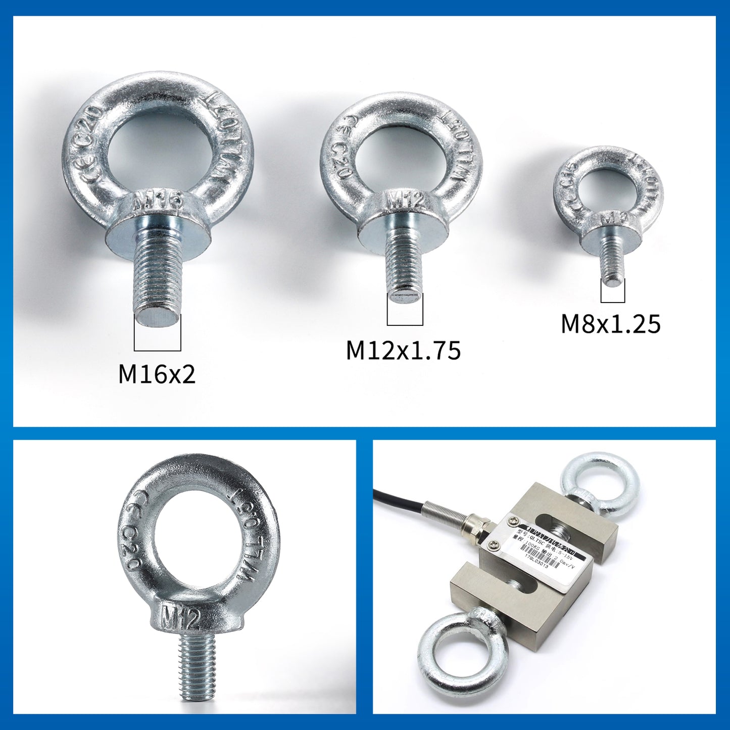 Lifting ring - load cell accessory