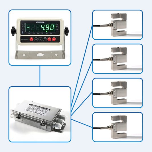 E360 + 4PCS 300KG Load Cell + Junction box