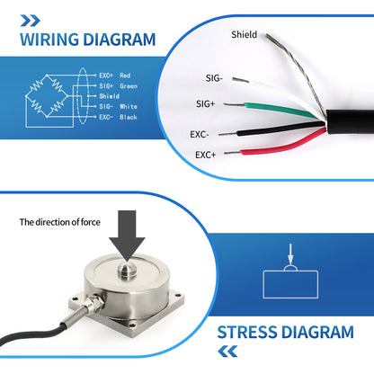 Spoke Type Load Cell Sensors Test Pressure Force Weight - A1F2