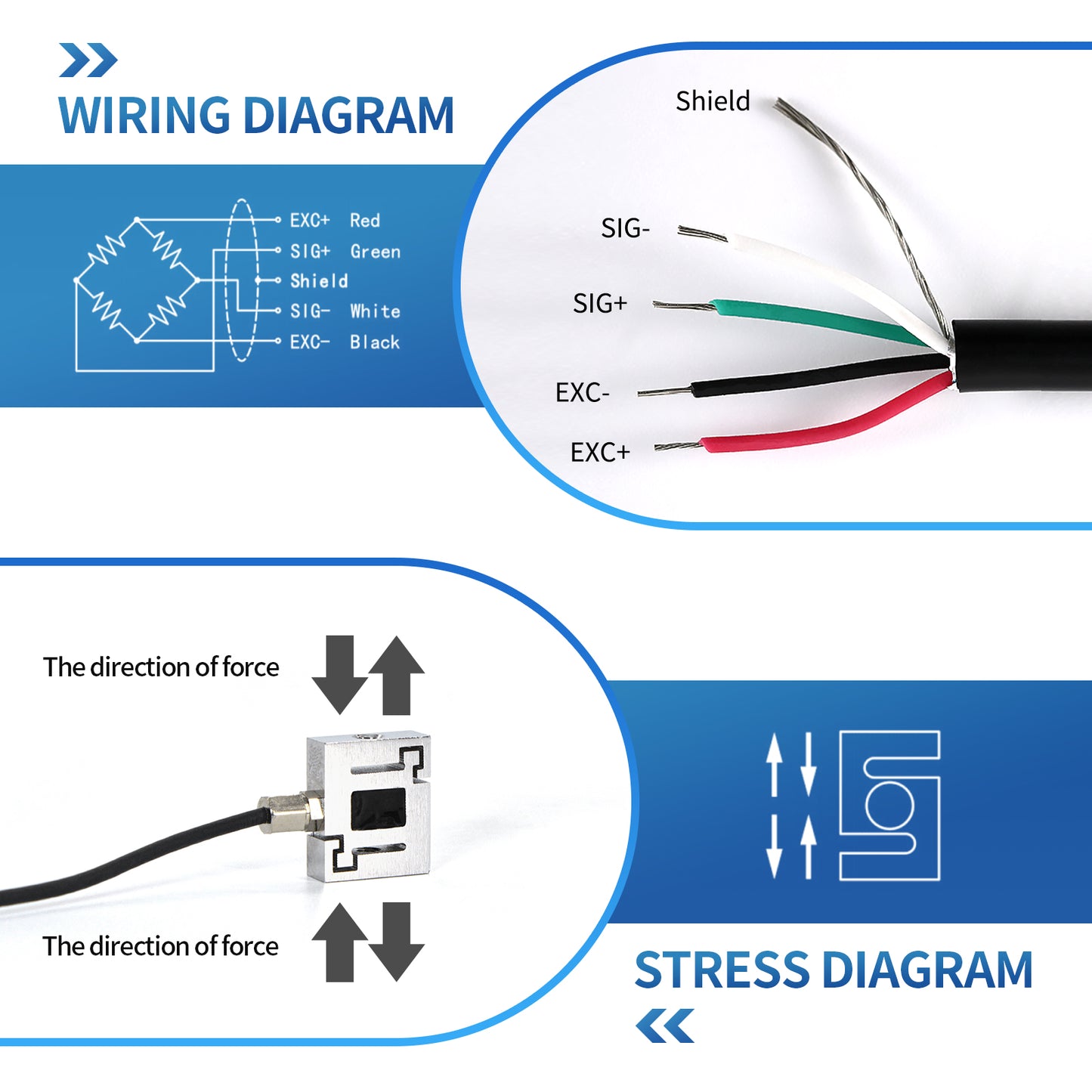 A7S4 - Miniature S-type Load Cell Sensor