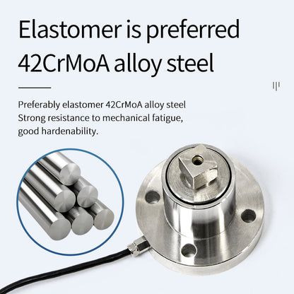 Torque sensor with touchscreen display, data export and curve visualization