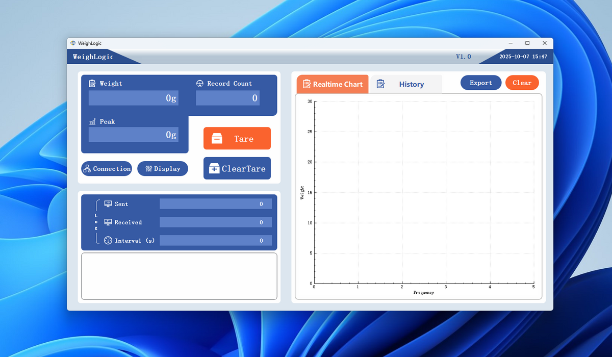 Sold Out Softwarem Rts Data acquisition software - C2A3 – 蚌埠启力传感系统工程有限公司