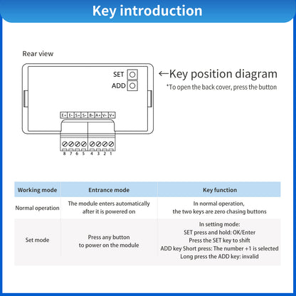QLMT01 - 4-digit Mini Weighing Indicator Meter