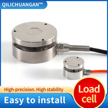 Mini Flat Diaphragm Load Cell -Range 20kg-2t  - φ25 mm 18mm-A4M1-QLMH-25