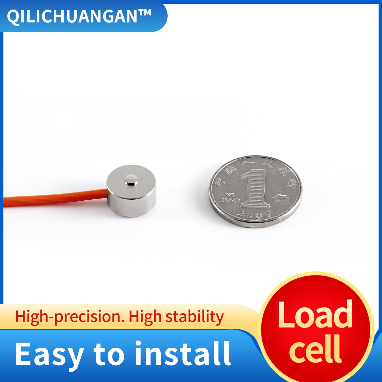 Mini Load Cell Sensor Range 5kg-50kg Φ10mm*6mm - A4M8