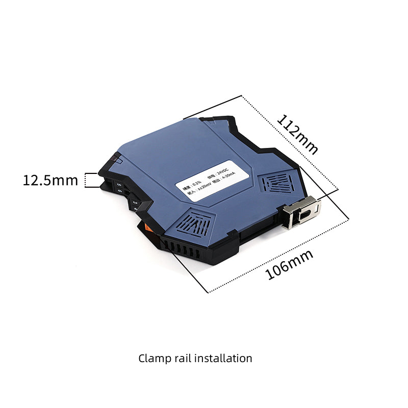 Load Cell Transmitter Amplifier Snap Gauge Mounting 4-20mA 0-5V 0-10V