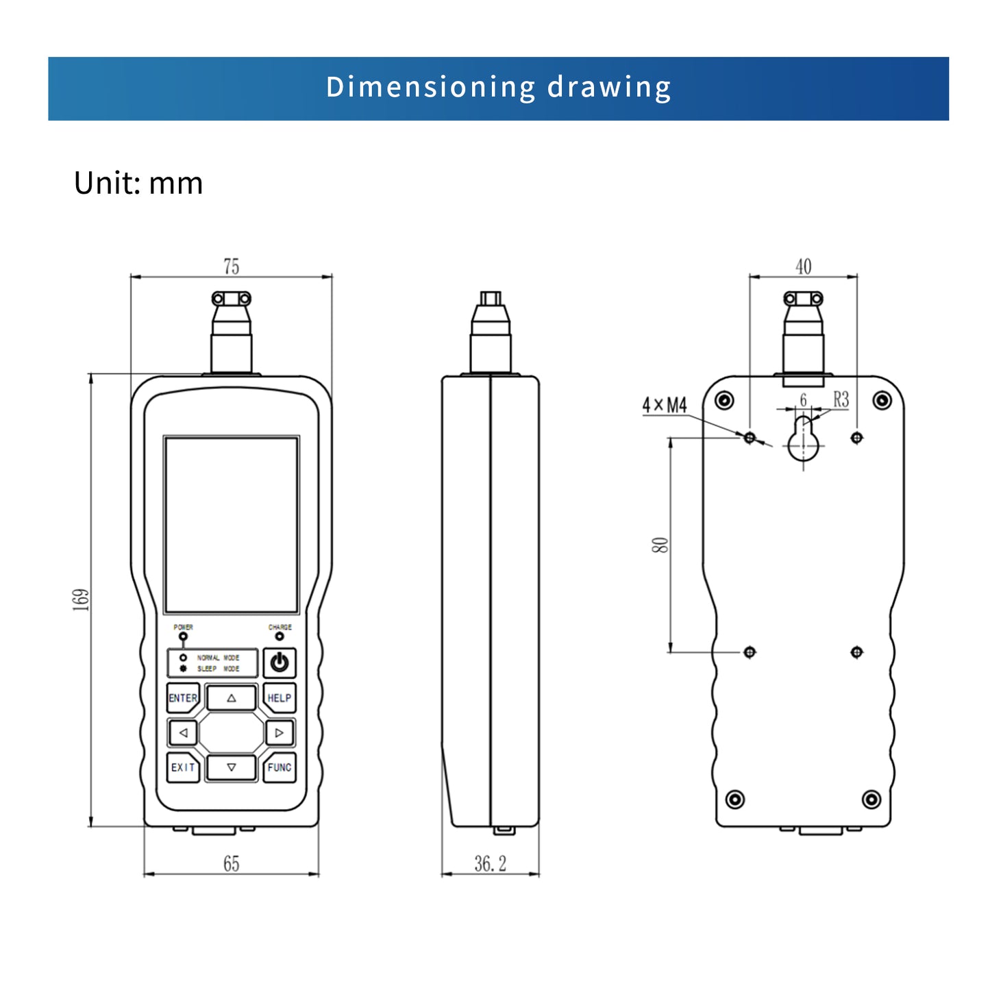 Medidor de fuerza digital, dinamómetro de empuje y tracción, modo pico/seguimiento, entrada de precisión de ± 0,05 % FS, señal mV de prueba g/kg/T/lb/oz/N/KN/Nm/Ncm/Pa/MPa/GPa/Psi/bar, etc.