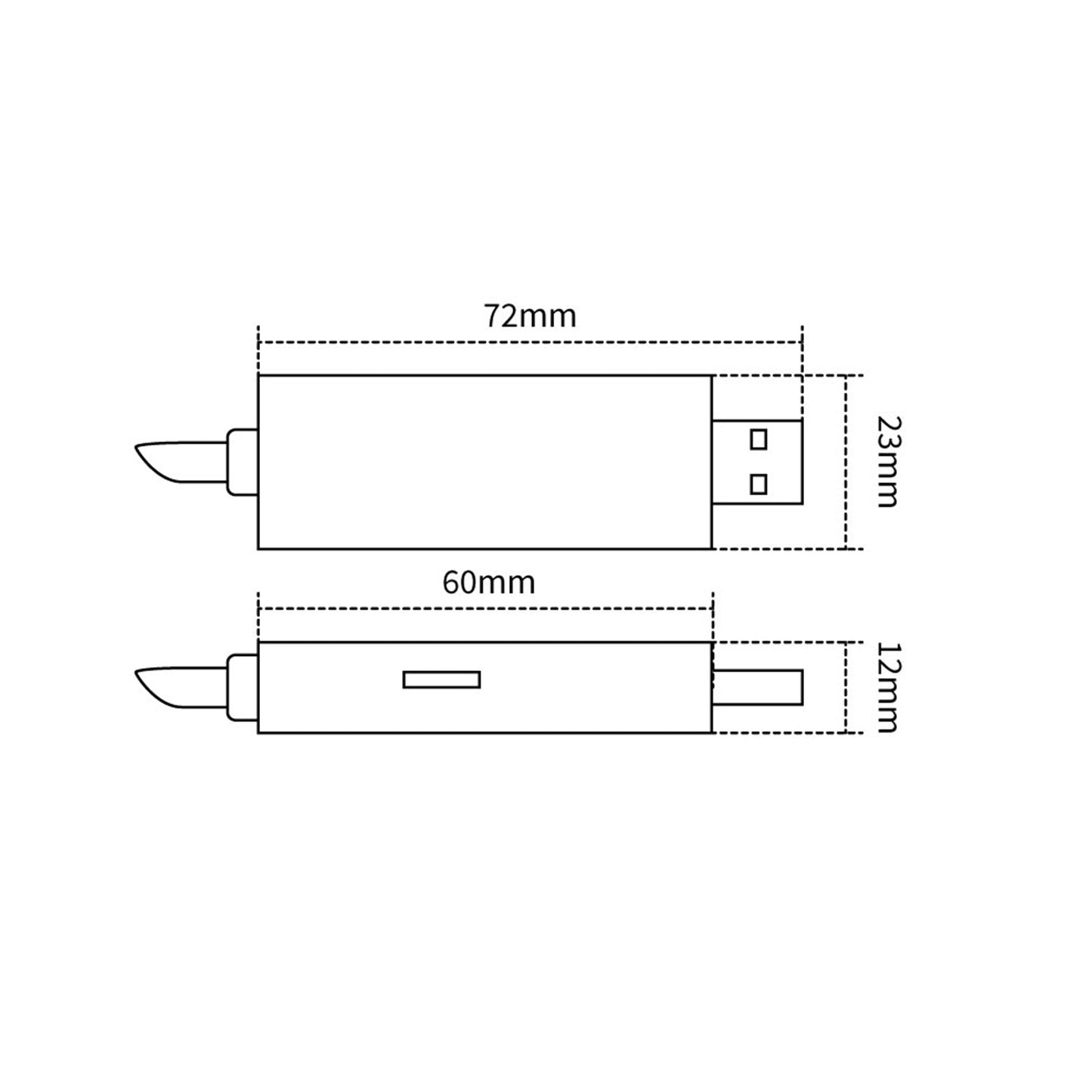 Load Cell Amplifier Transmitter Transducer Usb Protocol Length 1M -C2-USB40