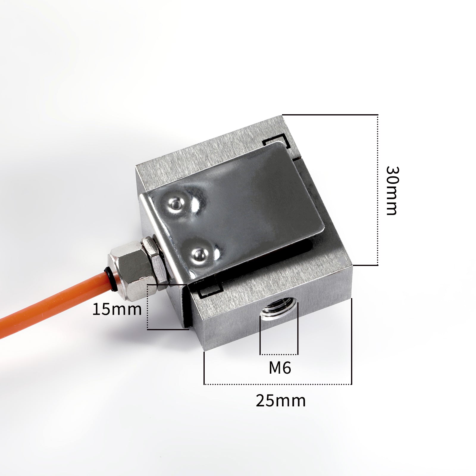 Mini S Type Load Cell Sensor Range 5kg-50kg 30mm*25mm*15mm - A4S4 ...