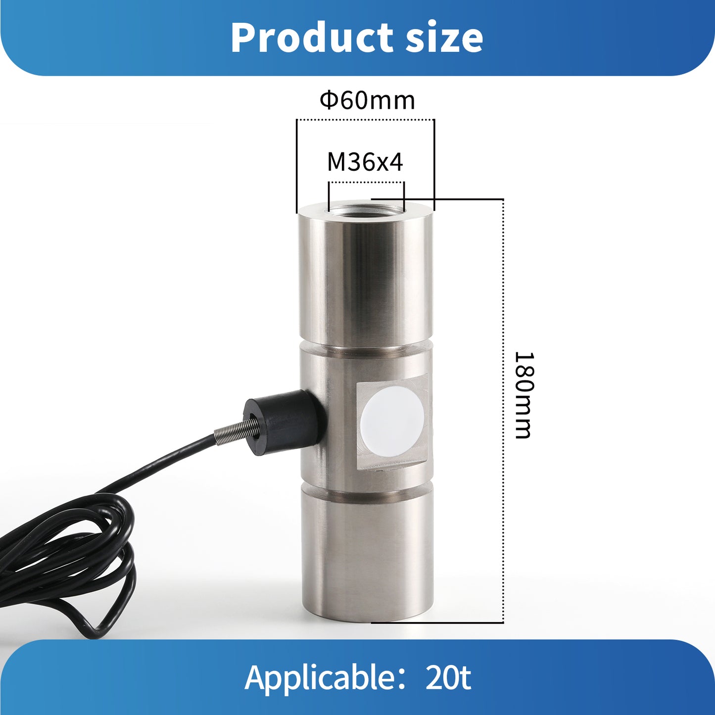 Column S Type Load Cell  Test Tension Compression - A1S2