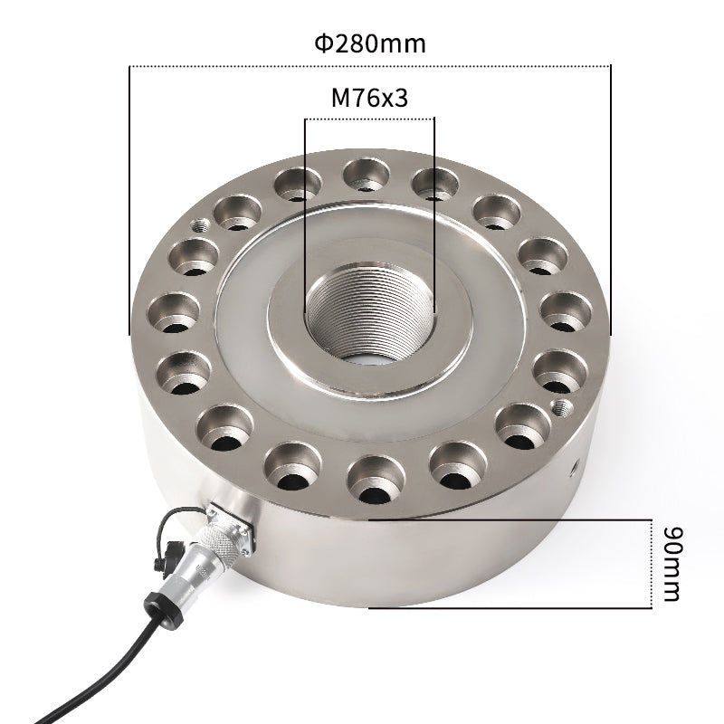 Spoke Type Tension Pressure Load Cell Range 10T-300T -A1F1